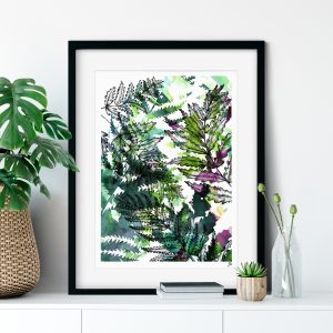 Botanical Fern Art Print