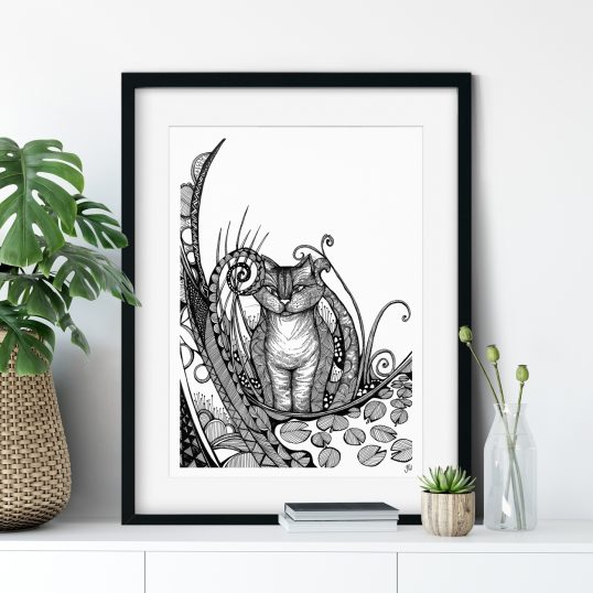 Cheshire Cat Illustration