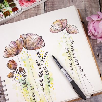 Sketchbook drawings by Jessica Wilde ©