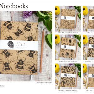 Mix 'n' Match A5 Botanical Notebook Bundle Deal  | Choose 4 Designs - Image 5